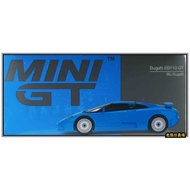 [Old Bear] Mini GT 644 Bugatti EB110 Blu