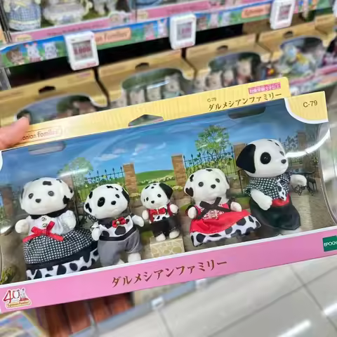 Sylvanian Families 2025 New Style Fairy Forest Citrus Bird Family Citrus Bird Family Kitchen Set Kid