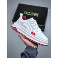ECCO Men's Business Casual Shoes Original Breathable First Layer Cowhide High Elastic Outsole All-Ma