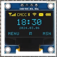 [L W H Y] OLED Display I2C 128X64 LCD Screen 0.96 Inch OLED Display Screen