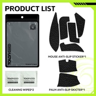 TALONGAMES Mouse Grip Tape Lizard Skin Texture For Logitech MX Master 3/3S,Palm Sweat Absorption(B)
