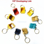 For Komatsu Cat Doosan Sany Volvo Liugong Hitachi Excavator Bucket Keychain Personality Creative Key