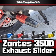 Zontes 350D Exhaust Slider Muffler Slider
