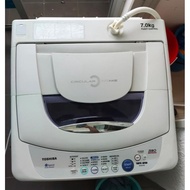 ORIGINAL USED TOSHIBA WASHING MACHINE PCB BOARD + PCB BOARD COVER FOR TOSHIBA MODEL AW-8570SM