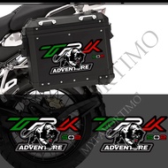 【#Free shipping#】Motorcycle Top Side Box Case Panniers Luggage Aluminium Stickers Decal For Benelli TRK502 TRK 502 Adventure