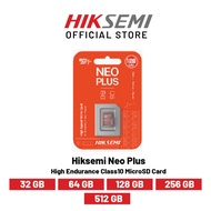 Hiksemi Neo Plus 32GB/64GB/128GB/256GB/512GB High Endurance Class10 MicroSD Card