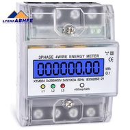 1 Piece DTM024 3 Phase Power Meter Electric Kilowatt Hour Meter 220/380V 5-100A