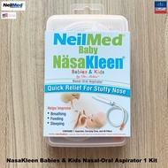 NeilMed® NasaKleen Babies & Kids Nasal-Oral Aspirator 1 Kit อุปกรณ์ดูดน้ำมูก สำหรับเด็ก