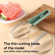 3 IN 1 Multifunctional Watermelon Popsicle Slicer Cutter, Stainless Steel Watermelon Cutter Fork