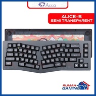AKKO - ALICE S Pro - Plus - 65% - Semi Transparent - Mechanical Keyboard