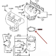 Manifold Gasket ZM01-20-520 For Mazda 323 1998-2003