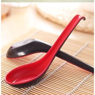 100% THICK Japanese style Oriental Melamine Spoon Duck Model Spoon for Japanese Ramen Porridge Soup 