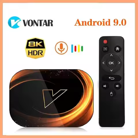 Vontar X3 Amlogic S905X3 Android 9.0 TV Box 4GB RAM 64GB ROM 32G 128GB Smart 8K Set Top Box 1000M Du
