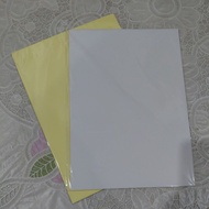 A4 Sticker Paper, 10 Sheets A4 Cromo Sticker Paper, 10 Sheets