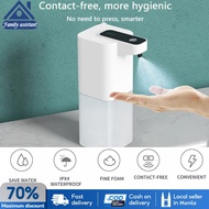 Sensor Alcohol Sprayer 400 ml Large Capacity, Support USB Charging Automatic Touchless Soap Dispenser Automatic Hand Sanitizer Dispenser Soap Dispenser Automatic Soap DispenserLiquid Soap dispenser Automatic Alcohol Soap Dispens