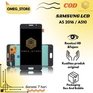 LCD G0LD3N CR0WN TOUCHSCREEN SAMSUNG A5 2016 A510 ORIGINAL COMPLETE FULLSET...