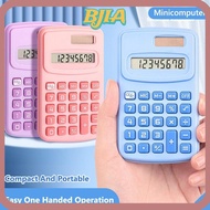 ✿BJA✿ Mini Pocket Calculator, Silent Large LCD Display Scientific Calculator, Cartoon 8-Digit 8-Digi