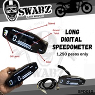 Digital Speedometer with gear Voltmeter Motorcycle RPM Meter