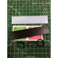 Aluminum 22110 Enterprise M.2 PCI-e SSD Heatsink set