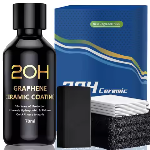 Graphene Ceramic Coating 20H/12H with Self Healing and UV Track Technology Car Detailing Professiona