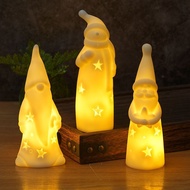 Christmas Night Light Bedroom Bedside Light Atmosphere Light LED Candle Light Night Market Stall Nig