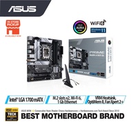 ASUS Prime B660M-A WIFI D4 Intel B660 LGA 1700 mATX motherboard with PCIe 4.0, two M.2 slots, Intel 