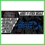 ﹊    Yamaha Aerox V1 Stock Decals Set