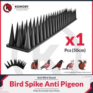 𝓚𝓞𝓜𝓞𝓡𝓨 Double-Sided Tape OR 1Pc x 50cm Durable Bird Thorn Burglar Bird Spike Anti-Bird Practical Tho