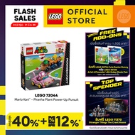 *Exclusive Lazada* LEGO Super Mario 72044 Mario Kart – Piranha Plant Power-Up Pursuit (588 Pieces) B