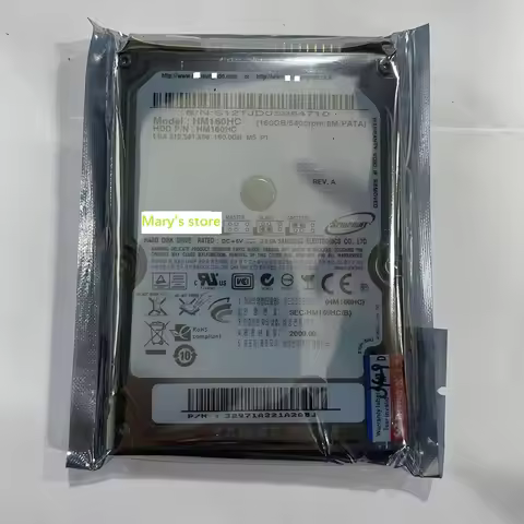 New FOR Samsung HM160HC 160 GB 5400RPM 2.5" IDE, ATA, PATA Laptop Notebook Hard Drive