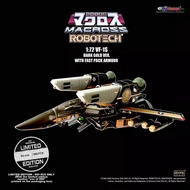 KC KITZCONCEPT太空堡垒超时空要塞VF-1S黑金带太空包套装 ROBOTECH MACROSS FULL ARMOR 1/72 DIECAST LED LIMITED EDITION 50