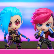 Hot Toys Arcane Jinx and Vi Cosbaby Figure Toy