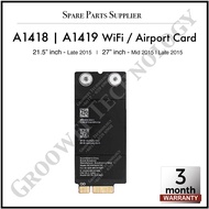 WiFi Bluetooth Airport Card BCM943602CDP for A1418 A1419 21.5-inch 27-inch 4K 5K Retina Display 2015
