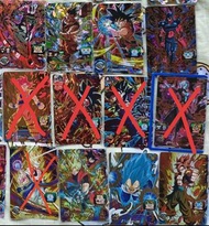 退坑全走41張無重覆4星卡$1500送30張3星卡送1-2星包順豐SDBH港版四星七龍珠英雄卡super dragon ball heroes孫悟空孫悟飯青年期比達達洛特超宇宙達爾人造人超17號悟吉塔