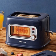 Bear/Electric Toaster Automatic Bread Baking Machine Toast Sand Grill Oven Maker 2 Slices Household for Breakfast Bear/DSL-C02X1 - F&amp;T electrical store