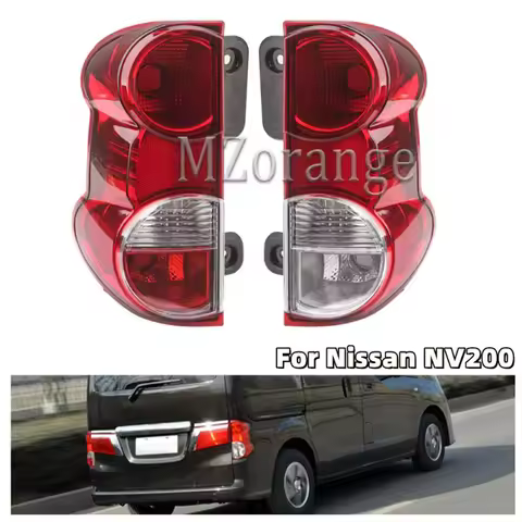 Outer Tail Lights for Nissan NV200 2009-2019 Rear Light Brake Light Rear Fog Lamp Warning Lamps Cove