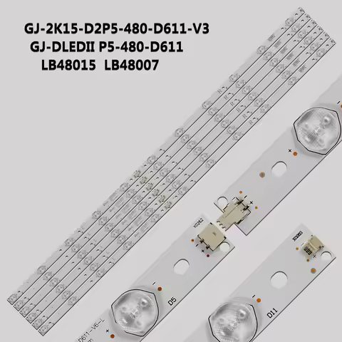LED Backlight Strip 11 lamp For 48HFL5130/T3 48PFL5V40/T3 48PFG6110/78 LBM480P0601 LBM480P0501 48PFH