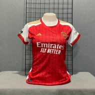 เสือหญิง Arsenal 2023/24 ชุดกีฬาราคาถูกเหนือผ้า polyester ( เสื้อผู้หญิง )