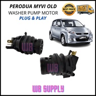 PERODUA MYVI OLD 2005 SE 2008 WASHER PUMP MOTOR (OEM) AIR SPRAY VIPER TANK KERETA PLUG PLAY SOCKET