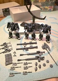 HG GTO 黑色三連星 高機動型渣古 + 魂限支架 高達 1／144 不是robot魂