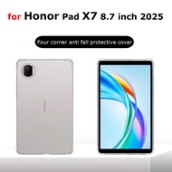 Soft Transparent Tablet Case for Huawei Honor Pad X7 8.7 inch 2025 Pad X7 8.7" Anti-drop TPU Airbag 