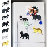 ◊♀RR+PWD0442 Creative Cat Tail Kitchen Key Hanger Wall Decals Fridge Sticker Hook Refrigerator Home