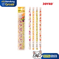 Joyko P-109 2B Fruity Pencil 1 set of 4 pcs