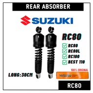 YASUSU REAR ABSORBER SUZUKI RC80 RC 80L RC100 BEST 110 SHOCK ASORBER MONOSHOCK BELAKANG STANDARD