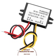 CYMX Step Down Power Supply, 15W 12V/24V/36V/48V to 5V DC-DC Converter, Versatile 3A Power Supply Mo
