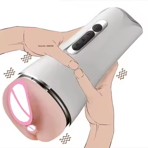 Automatic Male Masturbation Cups Adult toys for Men Pussy 3d Women Silicone Vaginna Male Masturbator