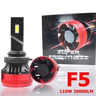 F5 LED Headlight Bulb Fog Light H4 H10 Car LED Headlamp 110W 20000LM H7 H11 PSX26W 9005 9012 H1 LED 