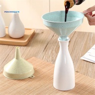 PEK-Practical Plastic Funnel Pour Transferring Liquid Oil Household Kitchen Tool