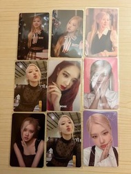 Rosé小卡 Rosie小卡 Blackpink小卡