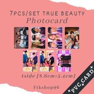 [READYSTOCK] Kpop True Beauty 7pcs/set Hd photocard lomo card photo (PVC CARD) seojun suho jugyeong 